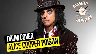 Павел Казаков | Alice Cooper - Poison | Кавер ученика школы SUGAR DRUMS