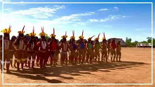 Yalawapiti people from Upper Triunfo do Xingu - Tuatuari village