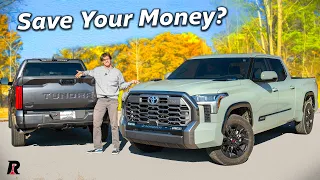 2024 Toyota Tundra vs Tundra I-Force MAX Hybrid / Wasting Effort