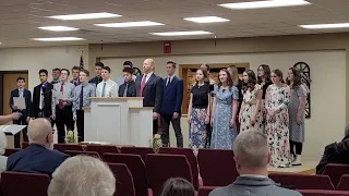 The Power Of The Cross sung by the RBC teens & Jon Lakie - 1/28/2024