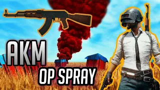 HOW TO CONTROL AKM RECOIL|| OP SPRAY ||PUBG MOBILE