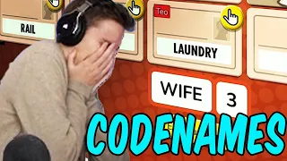 Teo plays Codenames with friends