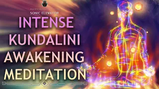 Intense Kundalini Awakening Meditation With (STRONG MYSTICAL & UPLIFTING MUSIC) Theta Healing Waves