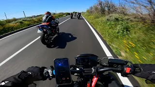 SARDINIA BIKER FOR LIFE | SARDINIA 2024 - POV HONDA CB650R 2023  | GOPRO 10 | 4K