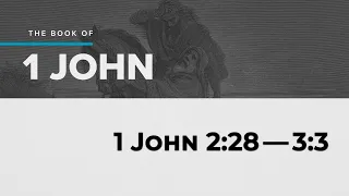 Sunday (Apr 28) 1 John 2:28--3:3