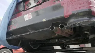 Ford Probe GT, Mazda MX6, dual straight exhaust