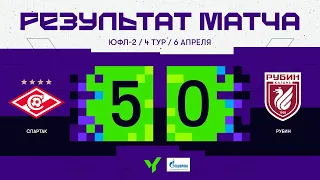 ЮФЛ-2. «Спартак» — «Рубин». 4-й тур. Обзор матча