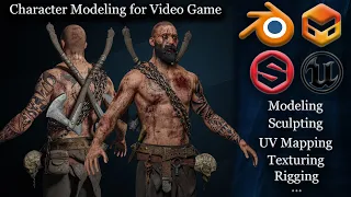 Character Modeling for Game - Part 2