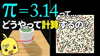 【ゆっくり解説】πってどうやって計算するの？数学の基本