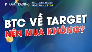 Giá Bitcoin hôm nay và thị trường Crypto ngày 21/4/2023 | FAM TRADING