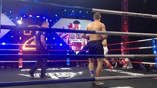 Round 2. Alexey Filonenko. K1, kickboxing in EM Legend. Алексей Филоненко. К1,  EM Legend.