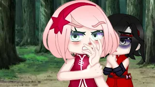 |•Mamãe?•|Meme Naruto Gacha Club GC|Sakura, Sarada e Sasuke 🌸