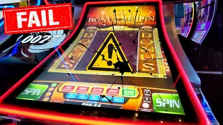 James Bond 007 Slot Machine Malfunction During Bonus Round at Max Bet: Cosmopolitan Las Vegas 2023