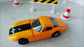 Unboxing Diecast Model Marcos 3 Litre by Corgi Toys 1:43 Vintage