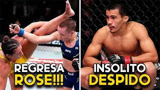 Regreso a lo GRANDE de Rose Namajunas vs Amanda Ribas | INAUDITO despido en la UFC | UFC Vegas 89