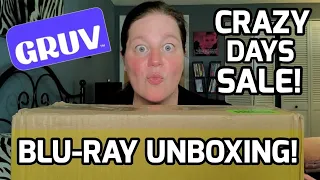 GRUV BLU-RAY UNBOXING!!! Crazy Day Deals 3 For $15.99!!!! | What's In The Mail?