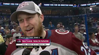 Stanley Cup Champion Nathan MacKinnon