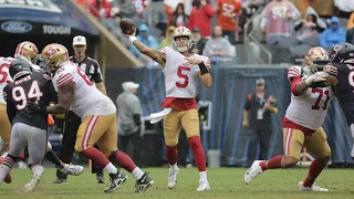 Every throw/run from 49ers Trey Lance vs Bears (coaches film)