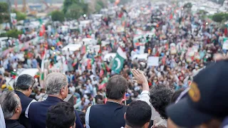 🔴 LIVE | Imran Khan's Haqeeqi Azadi | Long March 6th Day | 2 Nov 2022