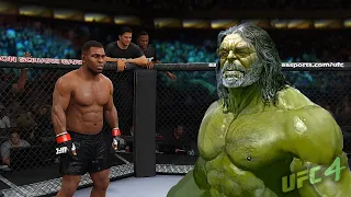 UFC4 | Mike Tyson vs. Old Hulk (EA sports UFC 4)