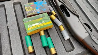 3" Brenneke Black Magic Magnum 12 Gauge Slugs & Remington 3” Magnum 000 Buckshot Recoil Comparison