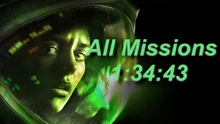 Alien: Isolation All Missions CC + FPS Speedrun in 1:34:43