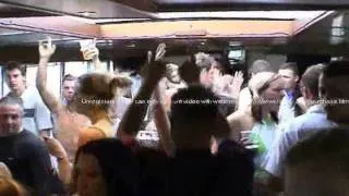 TIESTO 'ADAGIO FOR STRINGS' Thames summer boat party.wmv