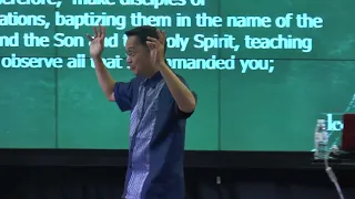 LIVE GOD'S PURPOSE BE SALT AND LIGH BY. bro. MEL SANTOS