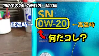 エンジンオイル規格「0w-20」や「5w-30」って何だ？エンジンOILの選び方