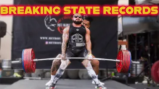 PITBULL TORRES ATTEMPTS TO BREAK POWERLIFTING STATE RECORDS