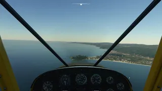 Flying around Okinawa in MS Flight Sim 2020