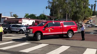 NCFPD Battalion Leaving Parade