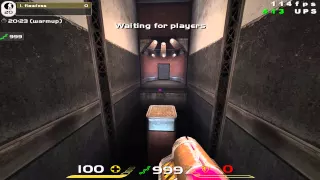 Quake Live Strafe Jumping Tutorial in One Go