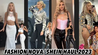 *HUGE* FASHION NOVA/SHEIN TRY-ON HAUL | jeans, sweaters, bikinis, shoes, purses, jewelry, & more!