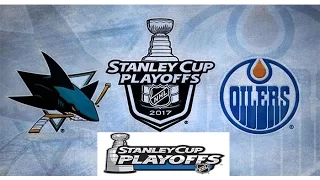 NHL 17 - SAN JOSE SHARKS VS EDMONTON OILERS GAMEPLAY - WESTERN CONFERENCE 1ST ROUND PLAYOFFS GAME 2