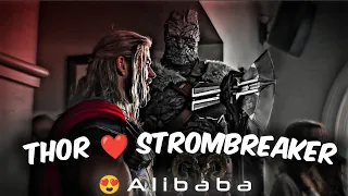 Thor and Strombreaker😍 Awesome Edit x Alibaba || Thor⚡ Edit #thor #strombreaker