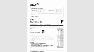 AQA GCSE 8300 1F Nov 2017 Q2
