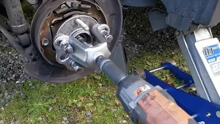 Subaru Outback Wheel Bearing Removal