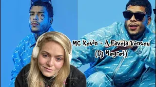 Música : MC Kevin - A Favela Venceu (DJ Negret) - REACT | DANI ROCHA