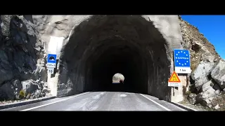 von Dimaro über Fondo weiter nach Meran dann auf zum Timmelsjoch in Östereich nach Oetz