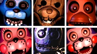 Five Nights at Candy's ALL JUMPSCARES