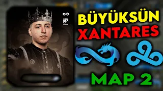 XANTARES : BYE BYE CLOUD9 | Eternal Fire vs. Cloud9 | ESL Pro Lig | MAP 2 - OVERPASS