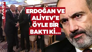 Erdoğan'dan Paşinyan'a Soğuk Duş! Aliyev'le Erdoğan'a Arka Koltuktan Öyle Bir Baktı ki