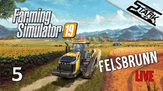 Farming Simulator 19 - 5.Rész (Beindul a Gazdaság Felsbrunn-ban) - Stark LIVE