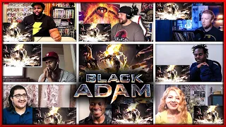 BLACK ADAM Teaser Trailer Reactions Mashup