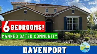 MODEL TOUR Resort Community New Homes For Sale in Davenport Florida