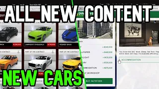 Gta 5 The Contract New Cars, The Agency & More - Gta Online Update All New Things