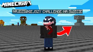 MINECRAFT, ale TO NAJTRUDNIEJSZY CHALLENGE NA KOWADŁACH!