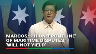 Marcos addresses Australian parliament on China maritime disputes | ABS CBN News