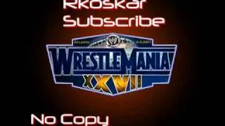 WWE WrestleMania XXVII Theme (Tinie Tempah feat. Eric Turner - Written in the Stars)